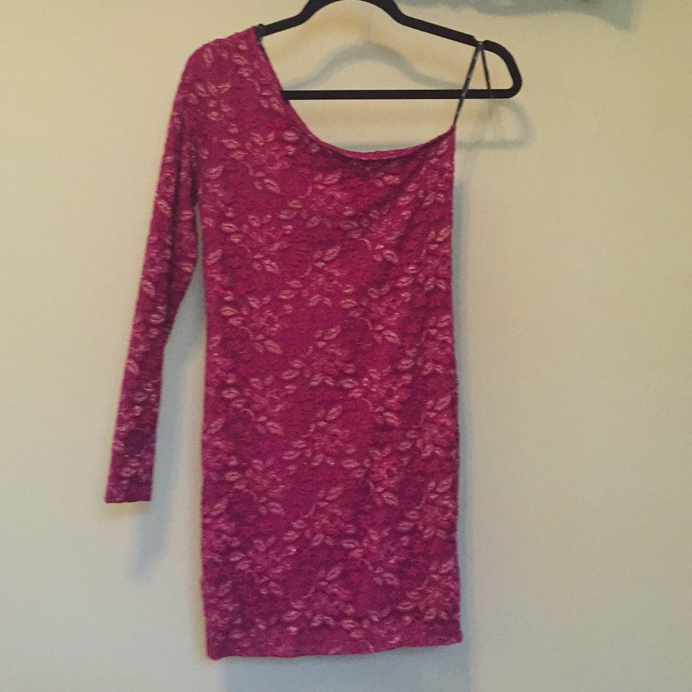 One-shoulder dress NWT